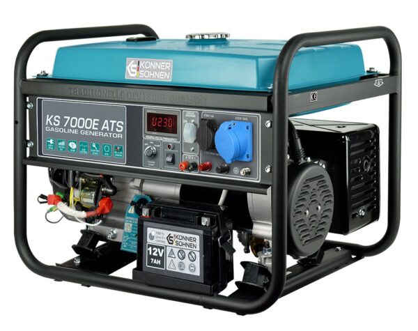 Agregat generator prądu benzynowy. KS 7000E ATS 5000w 230v. Könner & Söhnen. KS