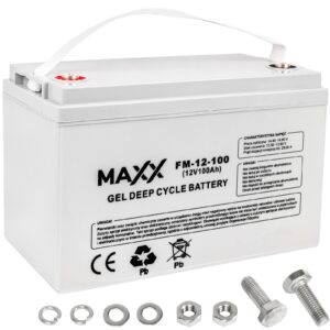 Akumulator żelowy. DEEP CYCLE MAXX 100Ah 12V