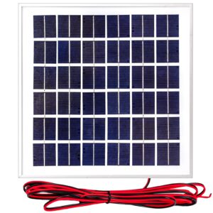 Zestaw solarny fotowoltaiczny 10W 12V (Panel solarny 10W, Regulator napięcia 10A) VOLT POLSKA