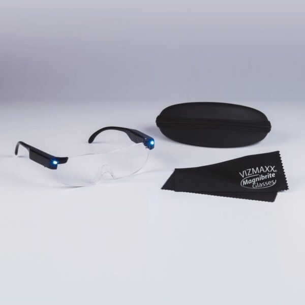 Vizmaxx. Magnibrite. Glasses – okulary z podświetleniem. LED