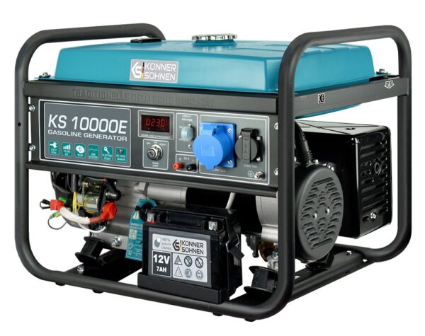 Agregat generator prądu benzynowy. KS 10000E 8000w 230v. Könner & Söhnen. KS