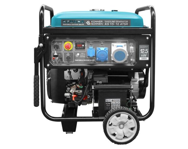 Agregat generator prądu benzynowy. KS 15-1E ASTR 12,5 k. W 230v. Könner & Söhnen. KS