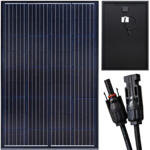Zestaw solarny fotowoltaiczny 110W 12V (Panel solarny 110W, Regulator napięcia 10A) VOLT POLSKA