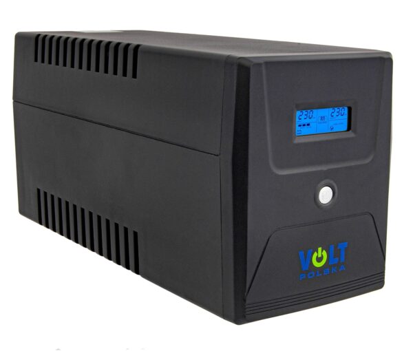 Zasilacz. Awaryjny. UPS Micro 2000 (2000VA/1200W/2x9Ah) LCD VOLT POLSKA