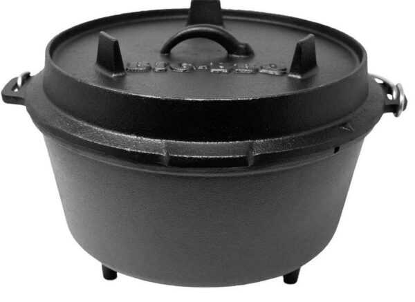 Garnek żeliwny. BIG-BBQ 13,6 L[=]