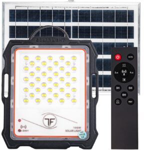 Lampa solarna panel naświetlacz led halogen 100w. VOLT POLSKA