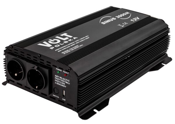 Przetwornica. SINUS-1500/3000W (12V/230V) VOLT POLSKA