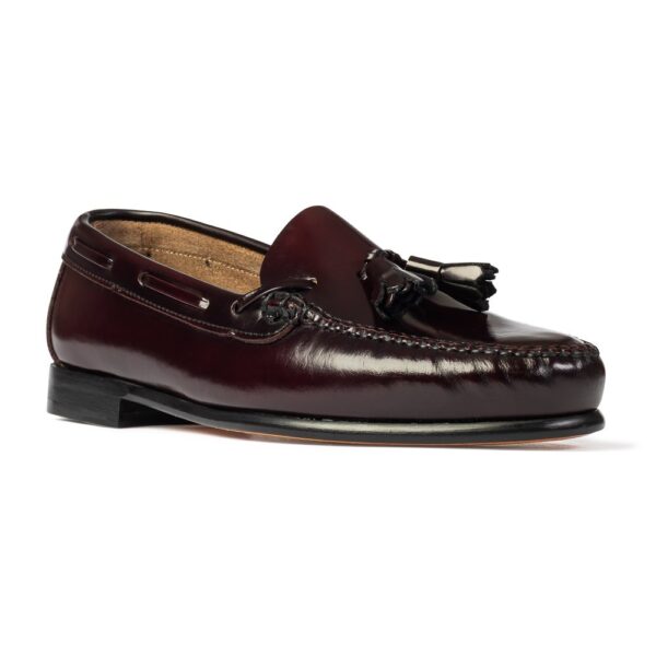 Tassel loafer bordo Cavaccino bordowe 37