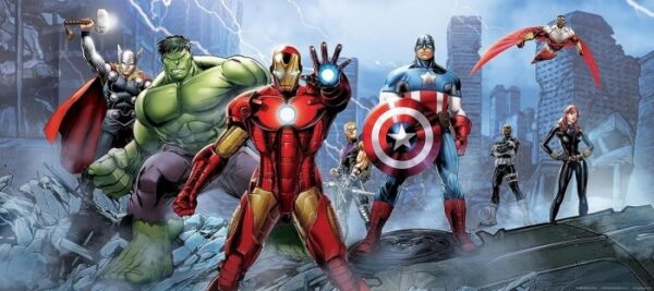 Fototapeta AVENGERS 90x202cm Marvel