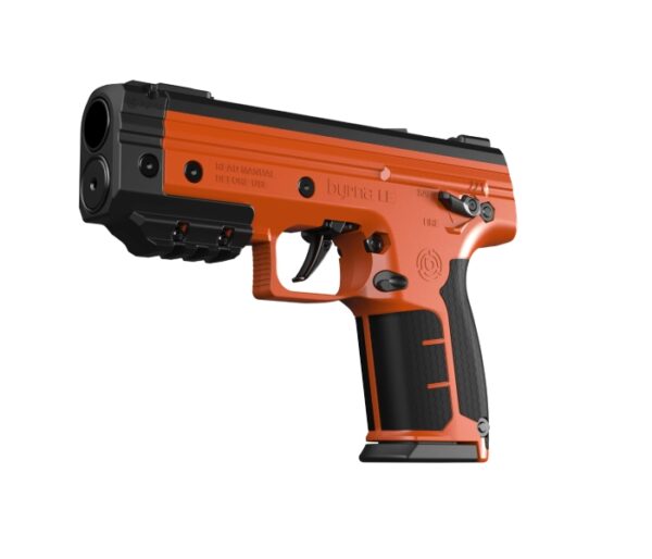 Pistolet na kule gumowe i pieprzowe BYRNA LE ORANGE k.68 CO2-12g zestaw (LK68300-2)