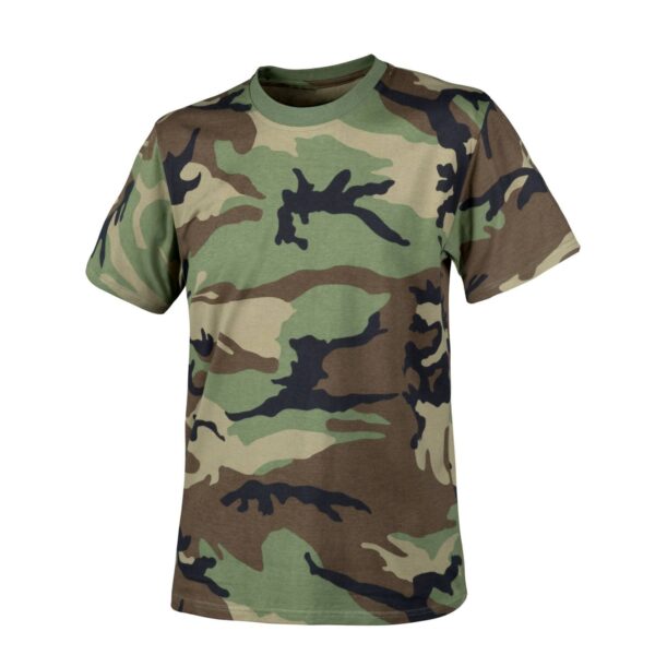 T-Shirt Helikon Bawełna - US Woodland (TS-TSH-CO-03)