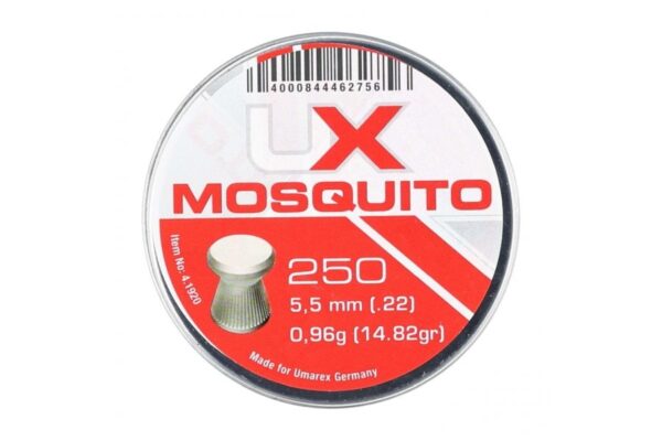 Śrut 5,5 mm UMAREX Mosquito płaski 250szt (4.1920.1)