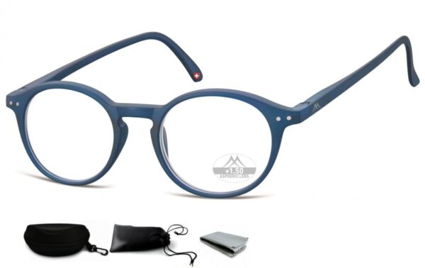 Asferyczne Okulary Lenonki do Czytania Montana Plusy MR65B moc: +3,5