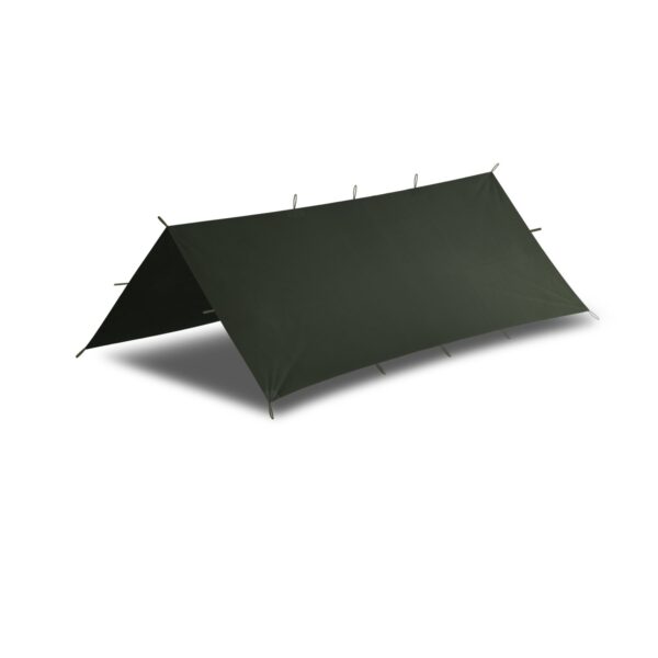 Tarp turystyczny płachta biwakowa 2m x 2,5m HELIKON Olive Green (PO-STS-PO-02)