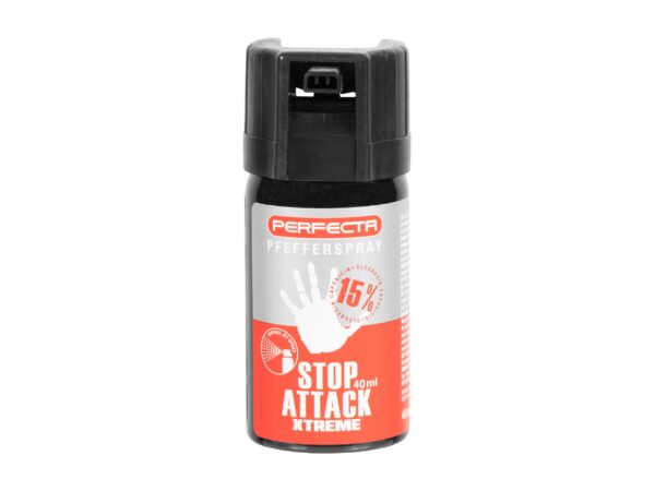 Gaz pieprzowy Perfecta Stop Attack Xtreme stożek 40 ml (2.1906)