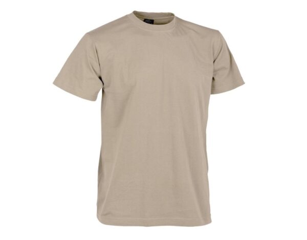 T-Shirt Helikon Bawełna - Beż-Khaki  (TS-TSH-CO-13)