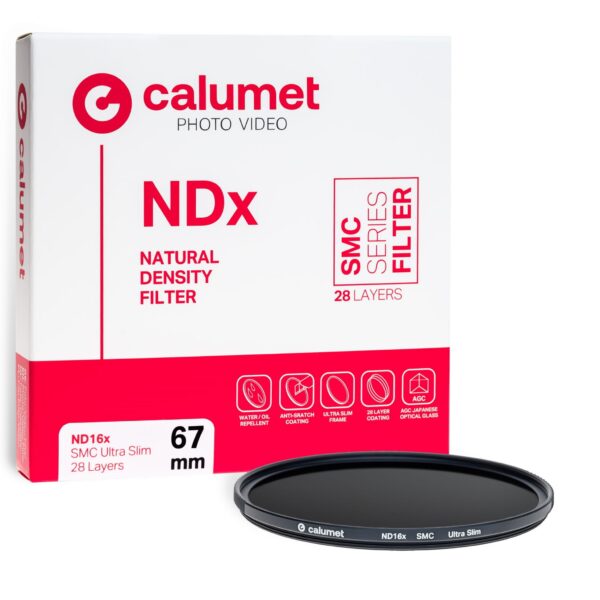 Calumet Filtr ND16x SMC 67 mm Ultra Slim 28 Layers