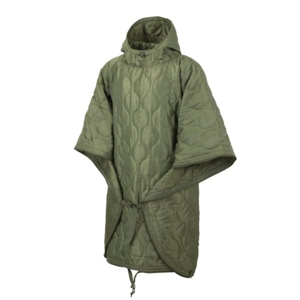 Poncho pałatka peleryna HELIKON SWAGMAN ROLL Basic - Polyester - Olive Green - One Size (PO-SRB-PO-02)