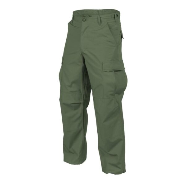 Spodnie bojówki Helikon BDU PolyCotton Ripstop Olive Green (SP-BDU-PR-02)