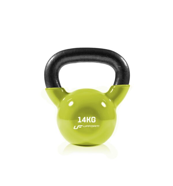 Hantla winylowa żeliwna Kettlebell 14 kg - UpForm