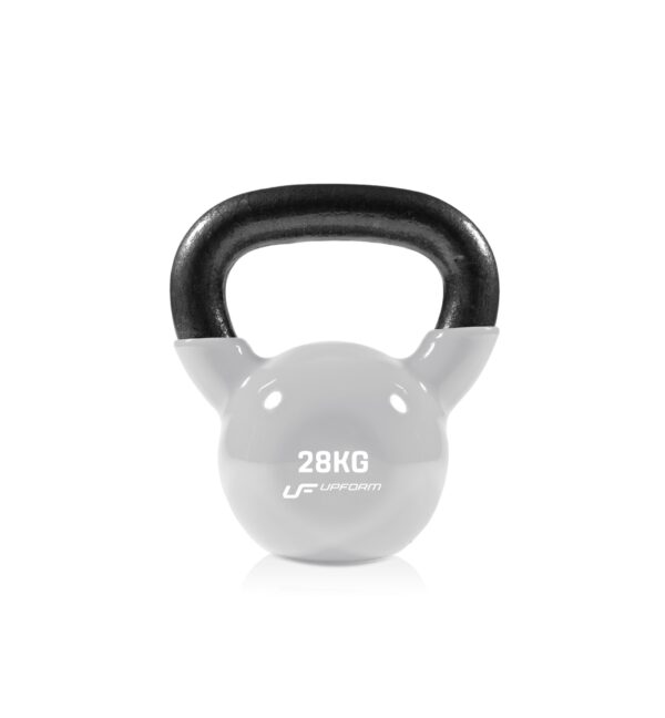 Hantla winylowa żeliwna Kettlebell 28 kg - UpForm