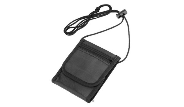 Portfel / paszportówka Mil-Tec Neck Wallet - Czarny - 15820002