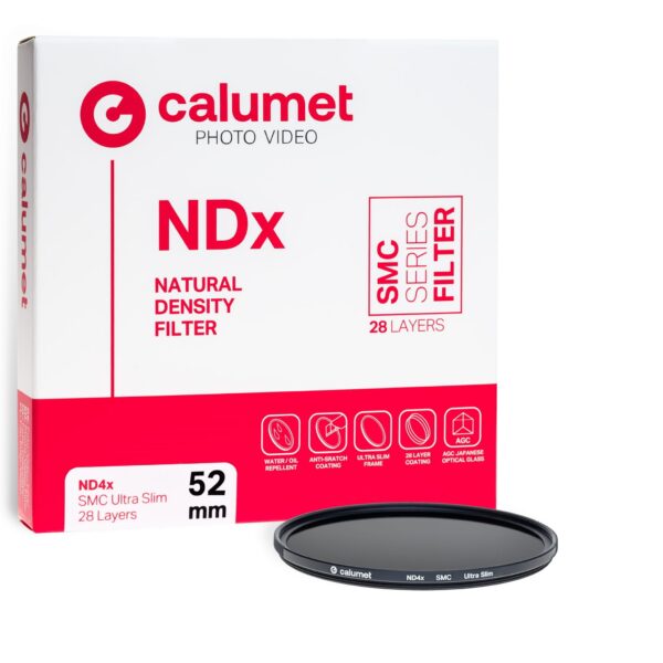 Calumet Filtr ND4x SMC 52 mm Ultra Slim 28 Layers