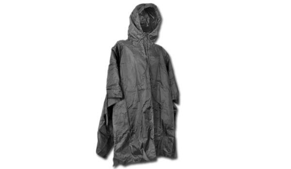 Poncho pałatka peleryna Mil-Tec US - RipStop - Czarny - 10630002