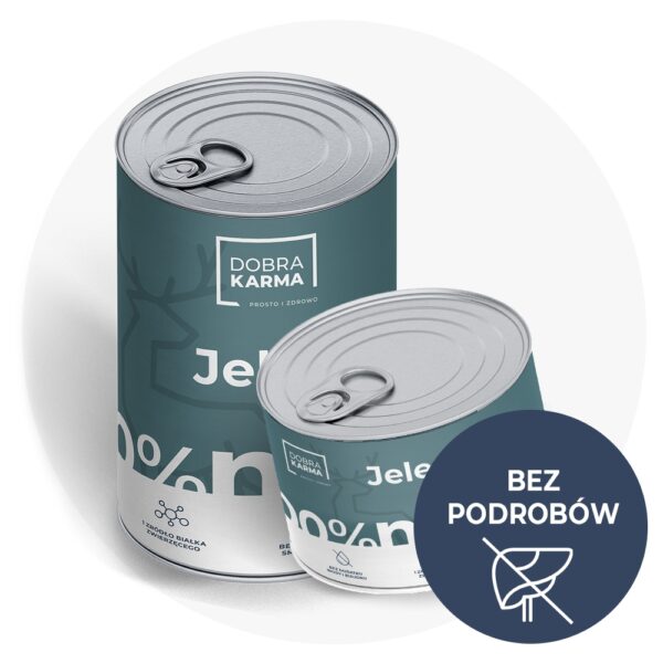 Jeleń 100% 6 x puszka 410 g