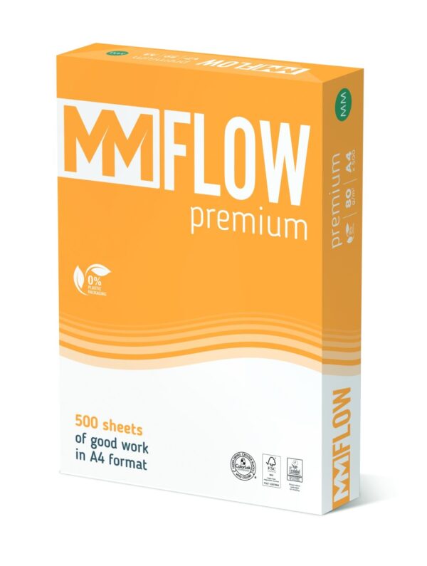 Papier ksero A4 Flow Premium klasa B typ Pollux