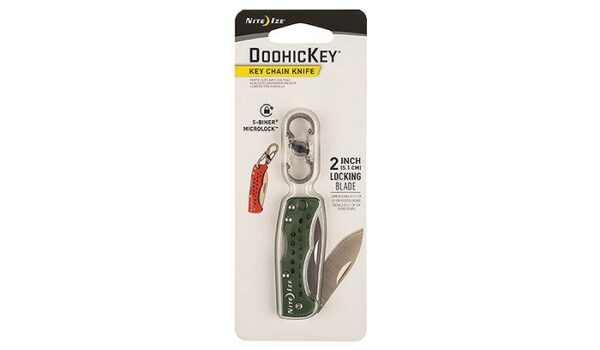 Nóż Nite Ize z brelokiem DoohicKey Key Chain Knife - Oliwkowy - KMTK-08-R7