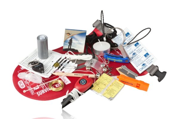 Zestaw survivalowy BCB Waterproof Survival Kit CK050 20 elementów wodoodporny (469477)