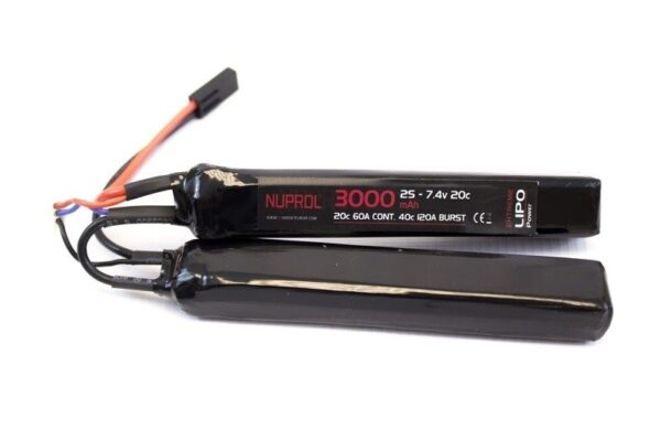 Akumulator LiPo 3000mah 7.4v 20c  - dwudzielny (WEE-06-010048)