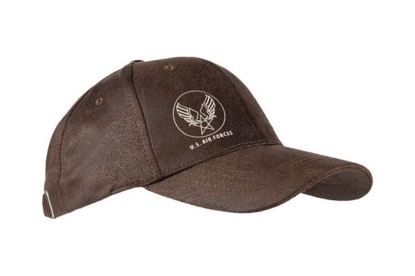 Czapka Baseball Cap U.S. Air Force - leather style