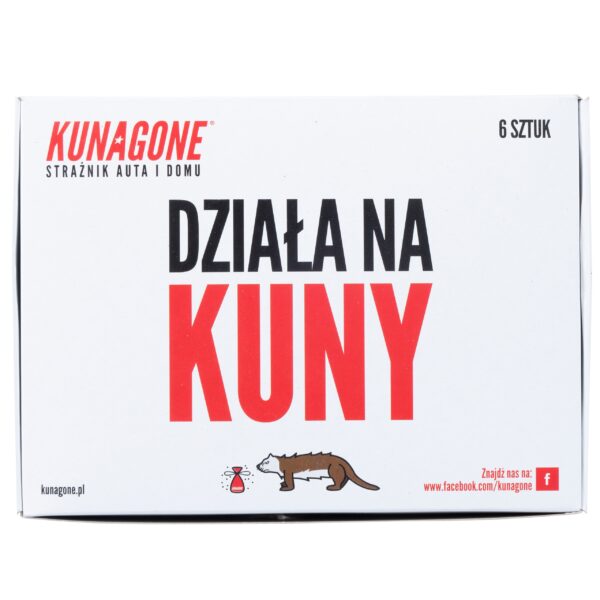 Naturalny odstraszacz Kunagone na kuny 6 - pak (KUN05PL)