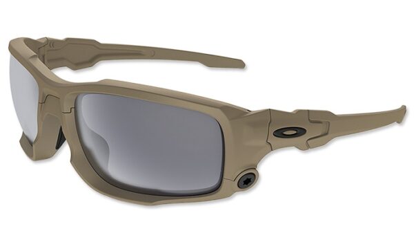 Okulary Oakley SI Ballistic Shocktube Terrain Tan - Grey - OO9329-04