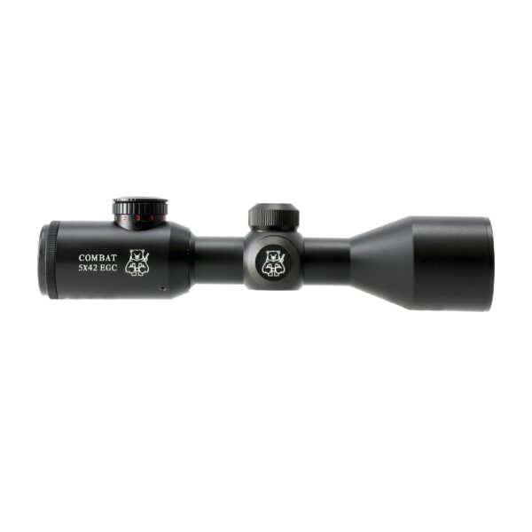 Luneta celownicza Combat 5x42 MINI iR Mildot tubus 1" bez montażu (065-722)