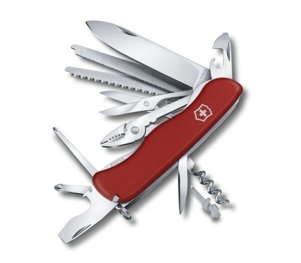 Scyzoryk Victorinox Workchamp, 21 funkcji, dł.111mm, czerwony (0.8564)