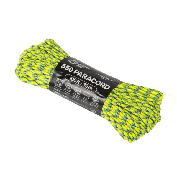 Linka Paracord 550 ATWOOD (3,4mm/30 m) Nylon XANTHORIA (CD-PC1-NL-1A)