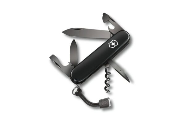 Scyzoryk Victorinox Spartan Onyx Black, 12 funkcji, dł.91 mm (1.3603.31P)