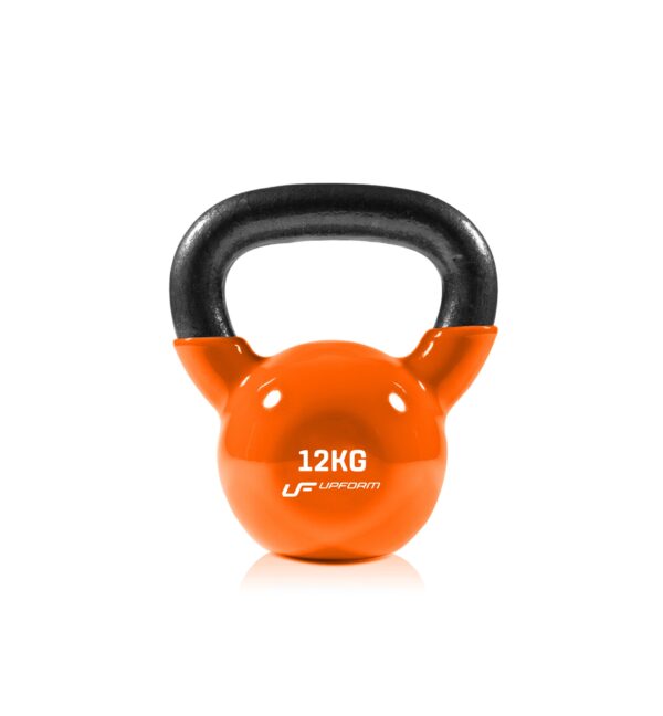 Hantla winylowa żeliwna Kettlebell 12 kg - UpForm