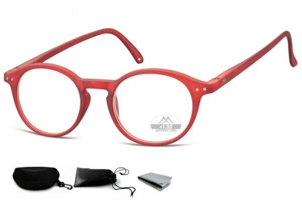 Asferyczne Okulary Lenonki do Czytania Montana Plusy MR65C moc: +3,5