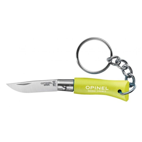 Nóż brelok Opinel Colorama 02 inox grab jasnozielony (002271)