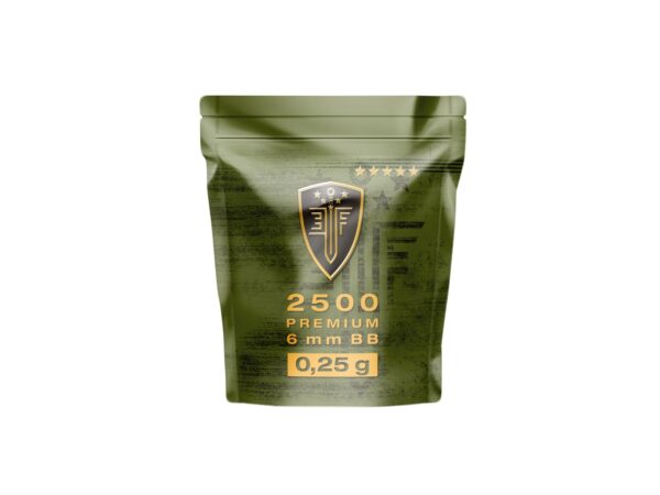 Kulki ASG Elite Force Premium 0,25 g 6 mm 2500 szt. (2.6105)