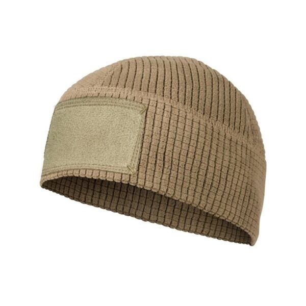 Czapka Helikon RANGE Beanie Cap - Grid Fleece - Coyote - S/M (CZ-RBN-FG-11-B04)