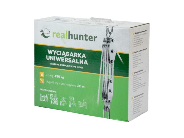 Wyciągarka do 450 kg RealHunter (CD-RH02/C71)