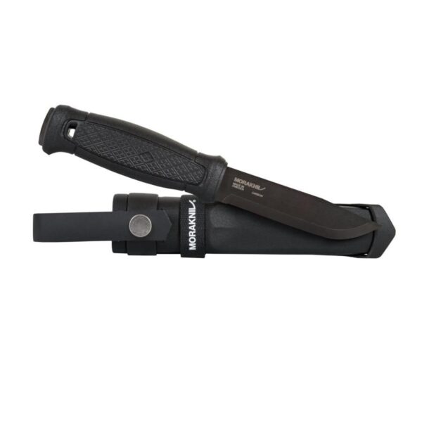 Nóż Morakniv Garberg Black C Multi-Mount - Carbon Steel - Czarny-Black (ID 13147) (NZ-GKM-CS-01)