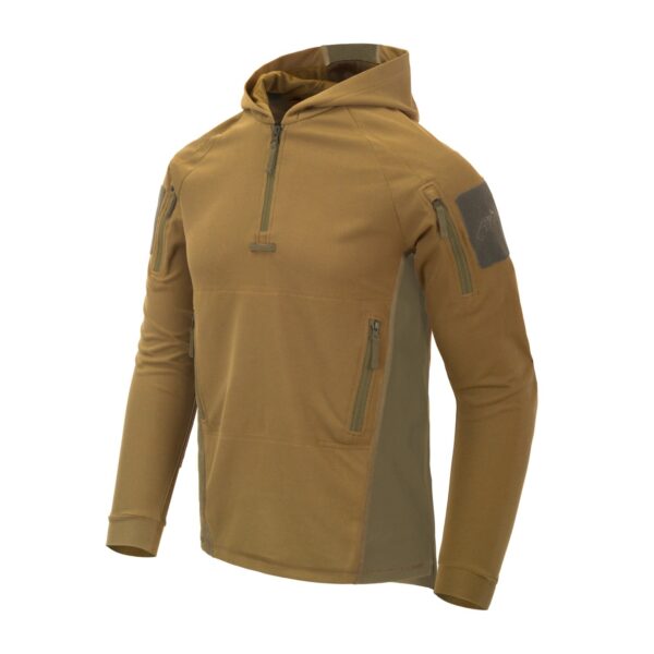 Bluza HELIKON RANGE HOODIE TopCool Coyote/Adaptive Green A (BL-BRH-TC-1112A)