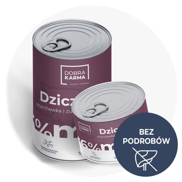 Dzik 86% | ziemniaki | marchew 12 x puszka 850 g