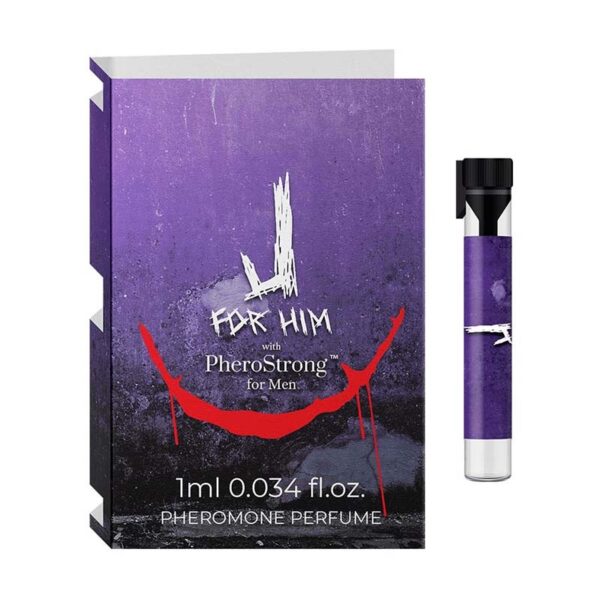 J For Him With Pherostrong For Men - Perfumy Z Feromonami Dla Mężczyzn Na Podniecenie Kobiet 1ml